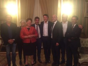 Incontro con Renzi prefettura 9 settembre 2016